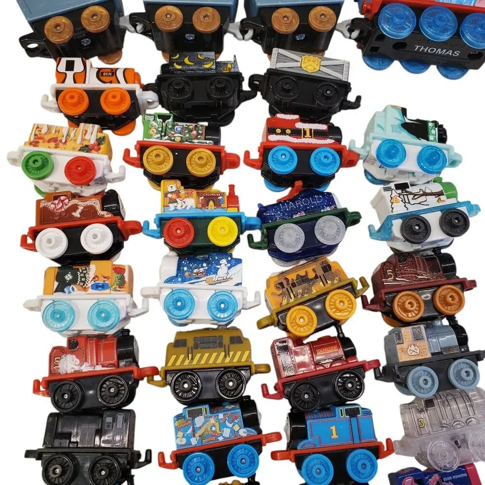 Thomas The Train MINIS Advent Winter Miniature Train Engines Crystal Cargo